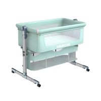 Cuna Colecho Bebé Con Mosquitero Verde