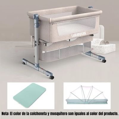 Imagen 2 del producto Cuna Colecho Bebé Con Mosquitero Café
