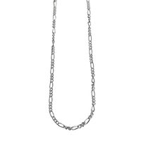 Cadena Eslabón Fino 45cm Plata Fina 925