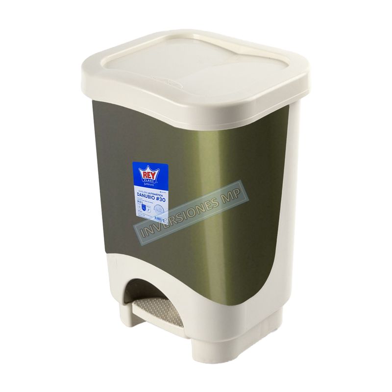 REYPLAST - Basurero De Pedal Modelo Danubio 24 Litros
