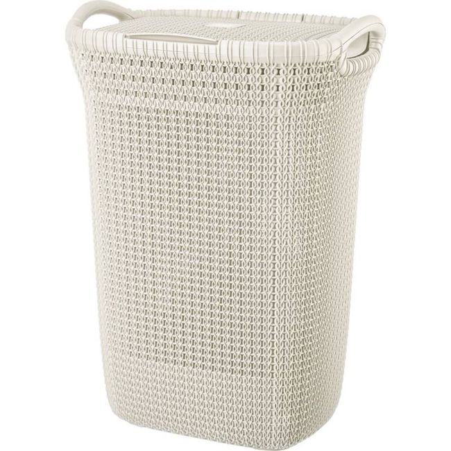 REYPLAST - Cesto Canasto Para Ropa Khipu 60 Lts Con Tapa