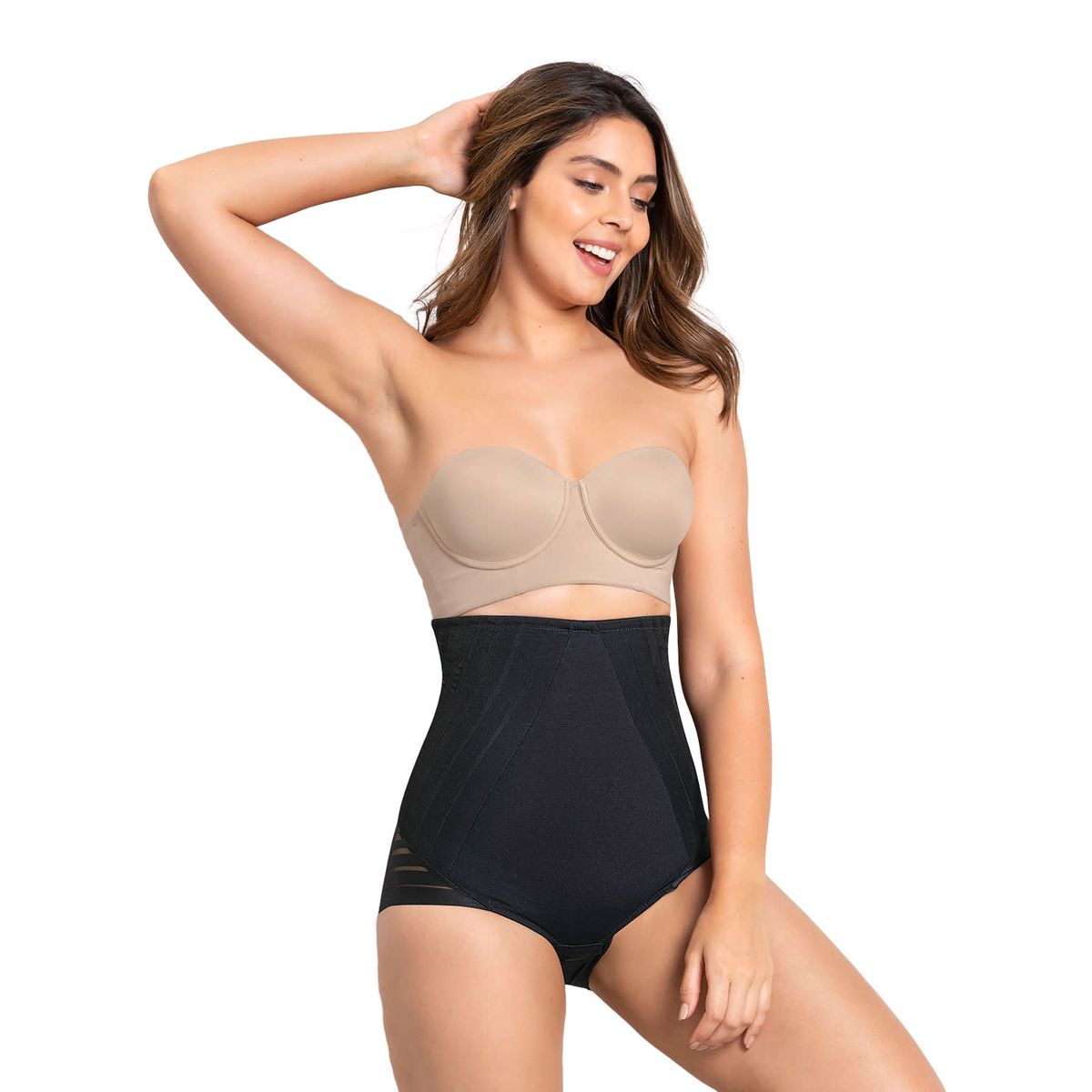LEONISA - Fajas 012906 Panty Control Fuerte Negro