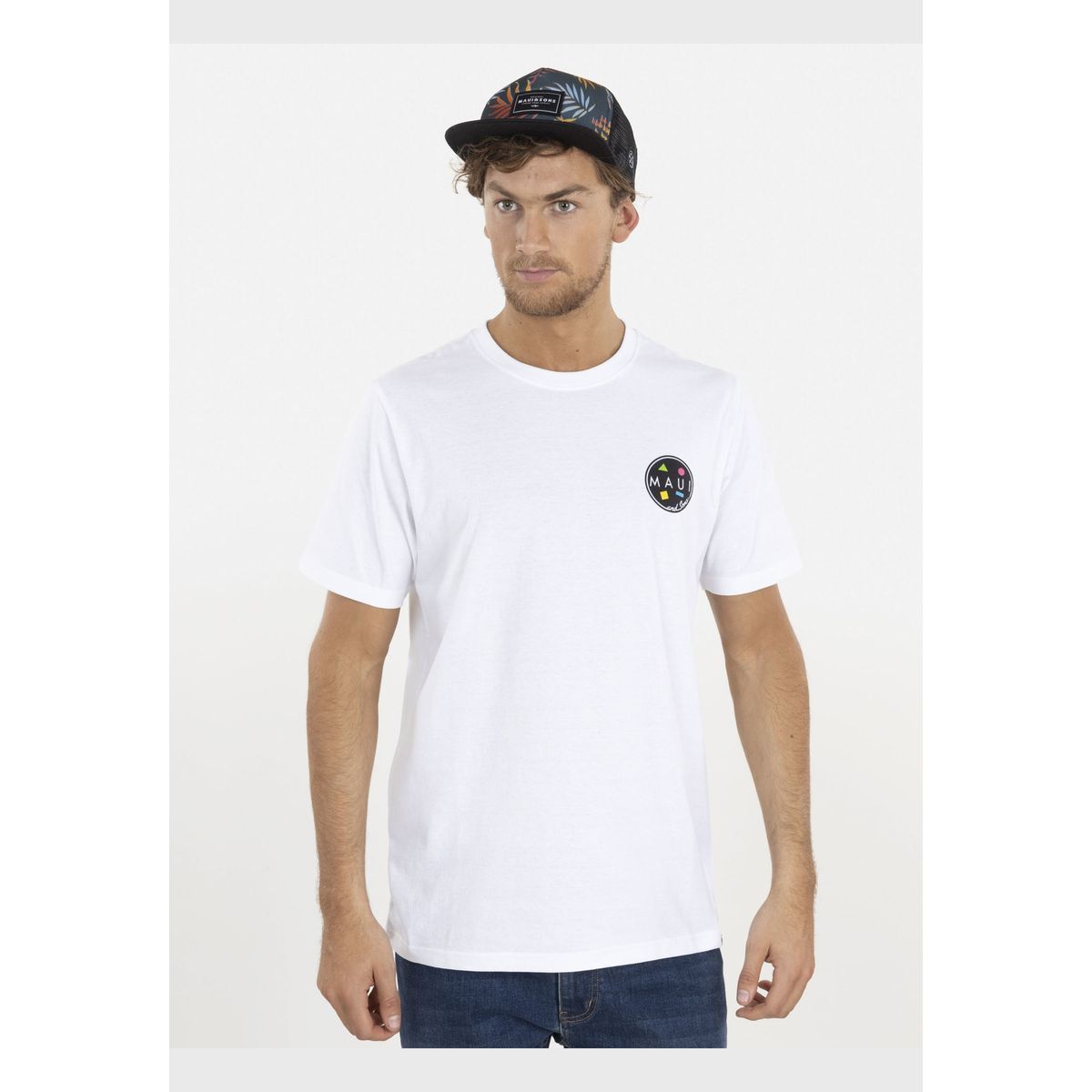 MAUI AND SONS - Pack Polera Jockey 5AV1560 Hombre Blanco Maui and Sons