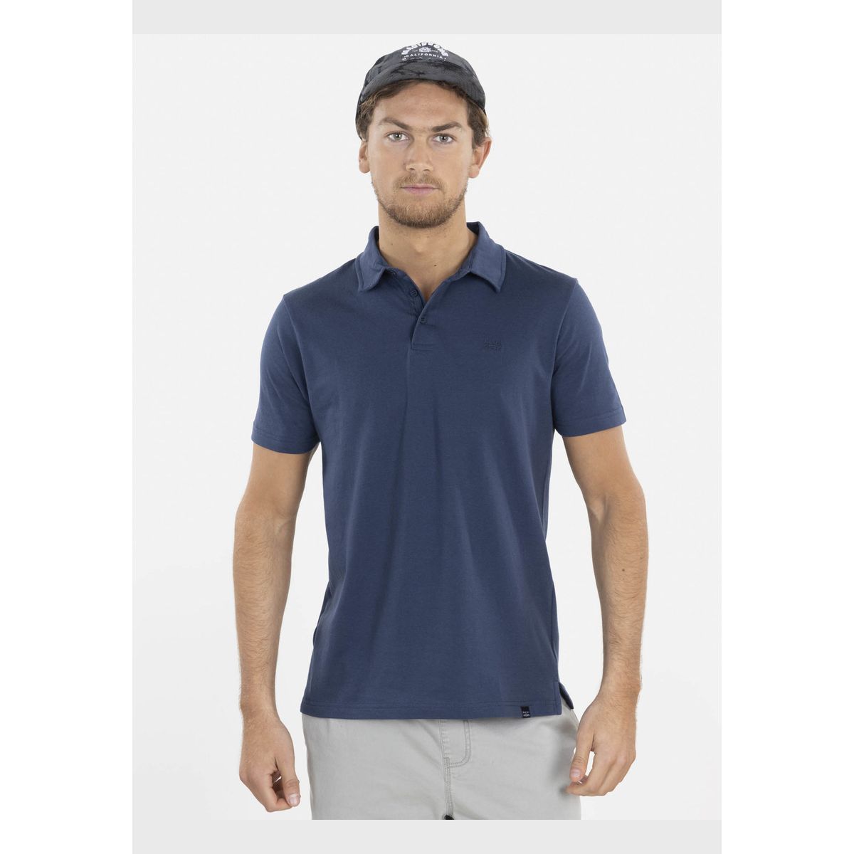 MAUI AND SONS - Polera T-SHIRT POLO Hombre Azul Maui and Sons