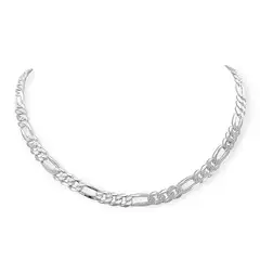 ANDREA COGGIOLA JOYAS - Cadena Eslabones Gruesos 60cm Plata Fina 925