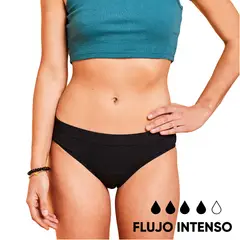 BLOODY GREEN - Calzón Menstrual para Niñas Flujo Intenso 10-11 12-13 y 14-15 años.-