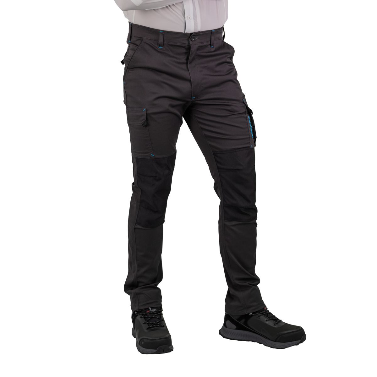 HARDWORK - Pantalón Cargo HW Dakota Spandex Carbon Grey