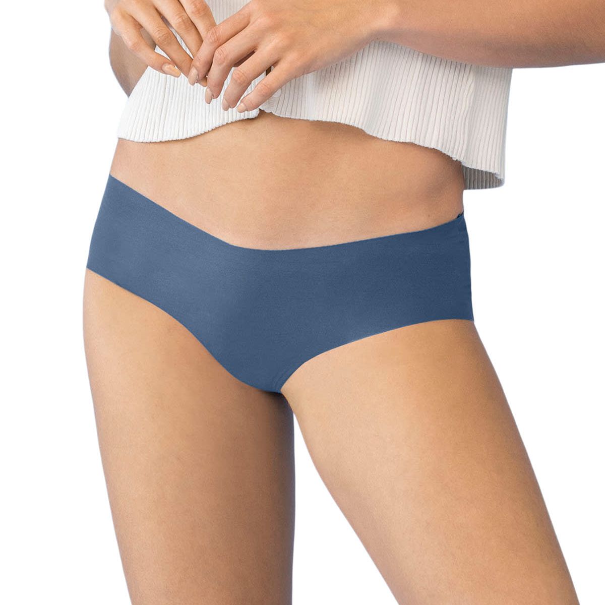 LEONISA - Calzón 012722 Hipsters y Cacheteros Azul