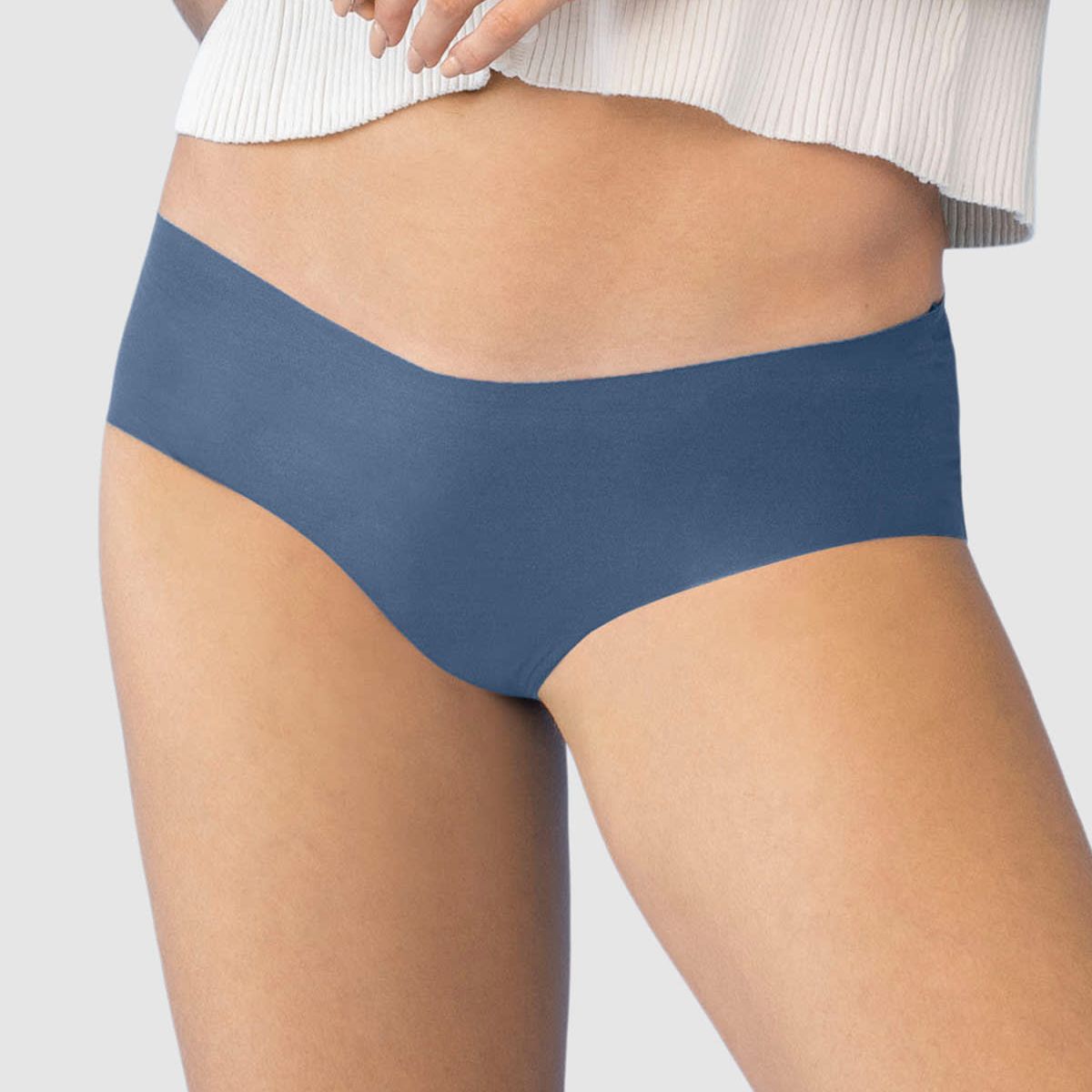 LEONISA - Calzón 012722 Hipsters y Cacheteros Azul