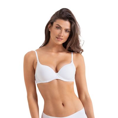 Imagen 1 del producto Sostén de realce suave con breteles multiusos 71261 Blanco