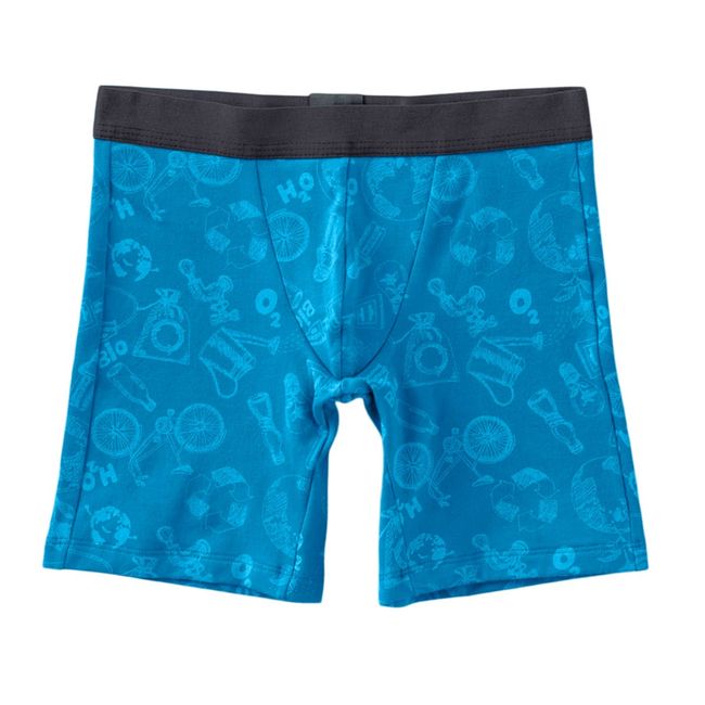 LEO - Infantil 33294X2 Bóxer niño Surtido Azul y Verde