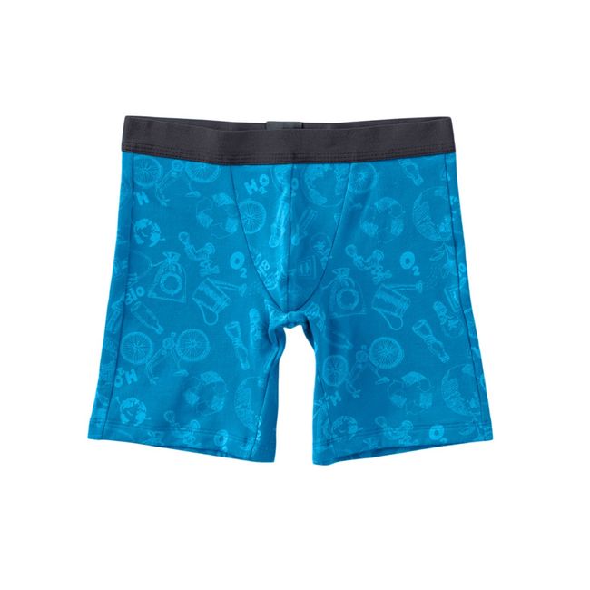 LEO - Infantil 33294X2 Bóxer niño Surtido Azul y Verde