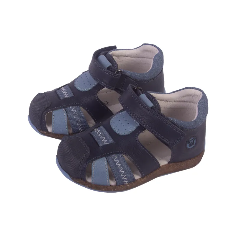 PILLIN - Sandalias Bebe Niño Azul Pillin PILLIN