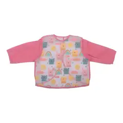 PILLIN - Babero Bebe Niña Rosado Pillín - Rosa