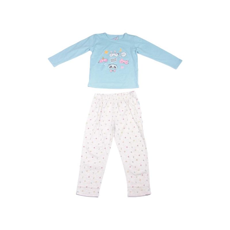 PILLIN - Pijama Niña Turquesa Pillin - Verde