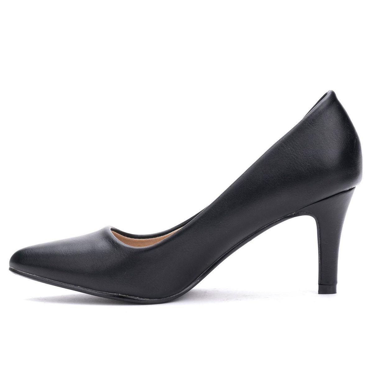 CHANCLETA - Zapato Mujer Negro Estela Chancleta