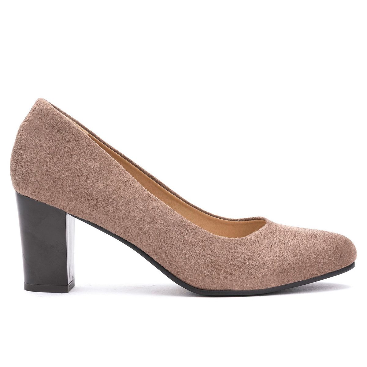 CHANCLETA - Zapato Mujer Beige Andrina Chancleta