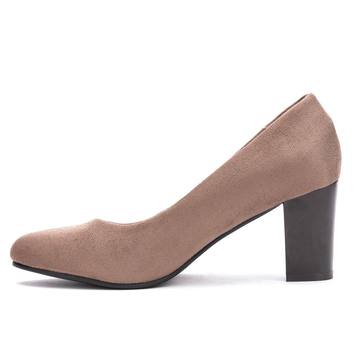 CHANCLETA - Zapato Mujer Beige Andrina Chancleta