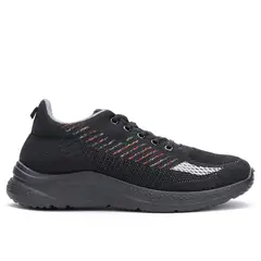 CHANCLETA - Zapatilla Mujer Negro Lya