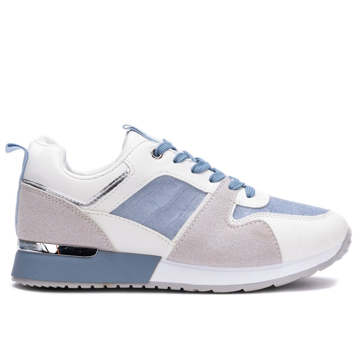 CARBIN - Zapatilla Mujer Azul Ivy Carbin