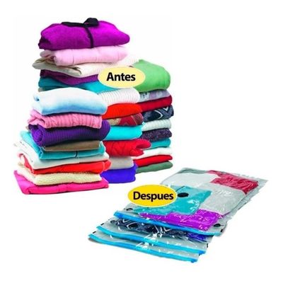 Imagen 2 del producto 10 Bolsa Al Vacio Comprimir Ropa Ahorra Espacio 70cm X 110cm