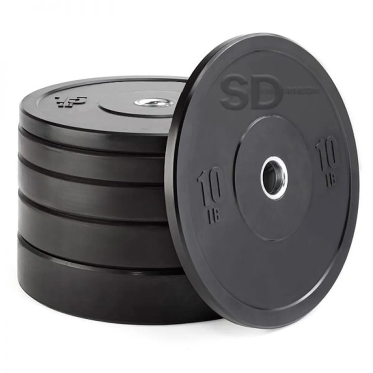 SDFIT - Disco Bumper 25 KG para barra olímpica