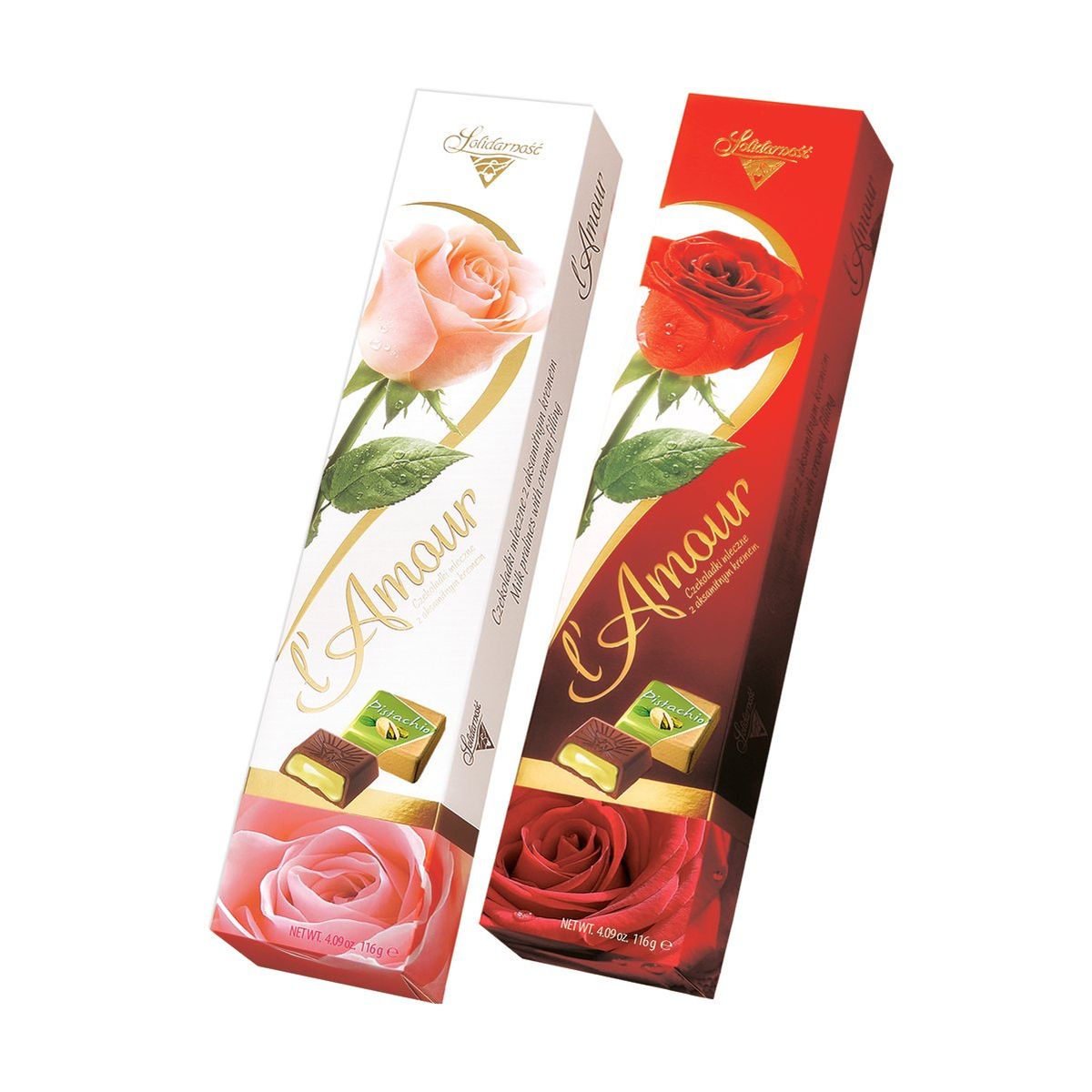 SOLIDARNOSC - Bombones Pistacho Lamour Solidarnosc 118 gr.