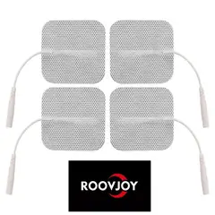 GENERICO - Electrodos Autoadhesivos TENS EMS 5x5 CM 20 almohadillas