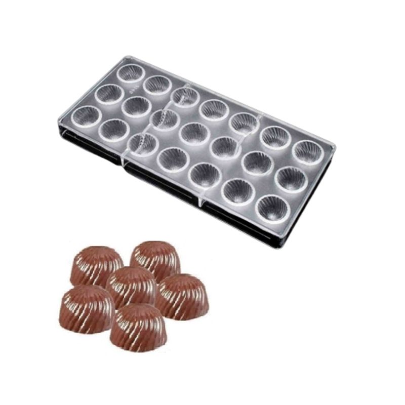 GENERICO - Moldes Chocolate Moldes De Chocolate Policarbonato Trufa