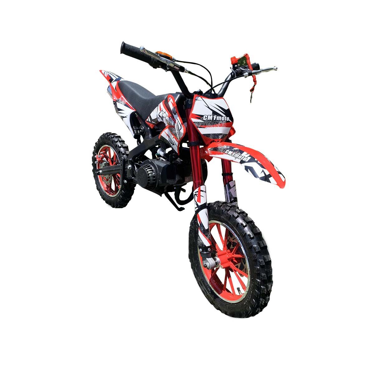 GENERICO - Moto Pitbike 49cc Color Rojo