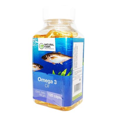 Imagen 2 del producto Omega 3 Oil Nf 1000mg 3 Frascos 3x120 Capsulas Soft Gel