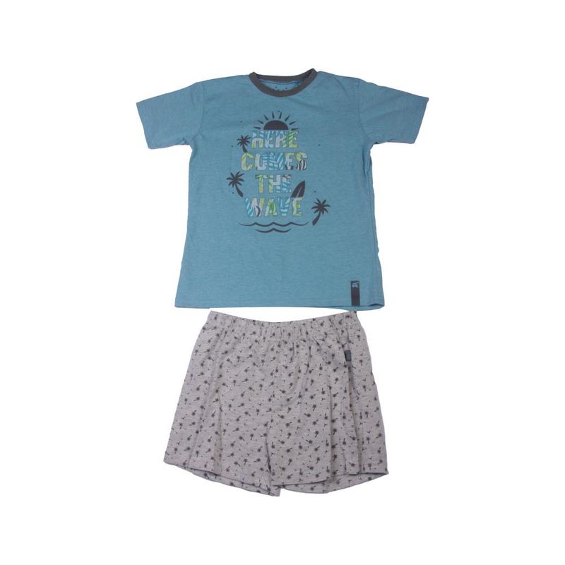 PILLIN - Pijama Niño Celeste Pillín PILLIN