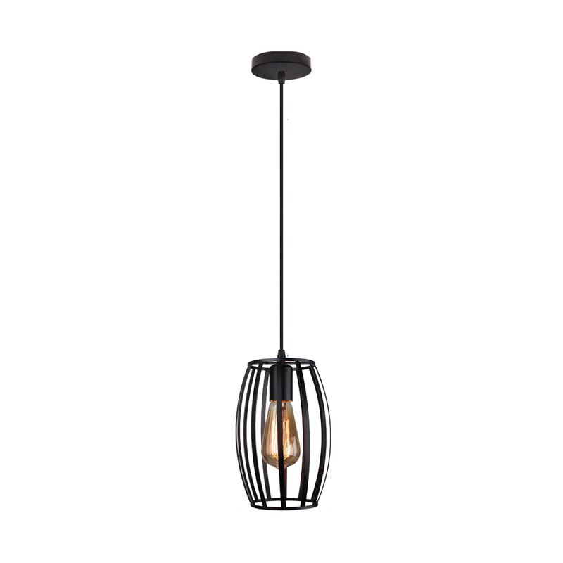 GENERICO - Lampara Colgante Oval Vintage E27