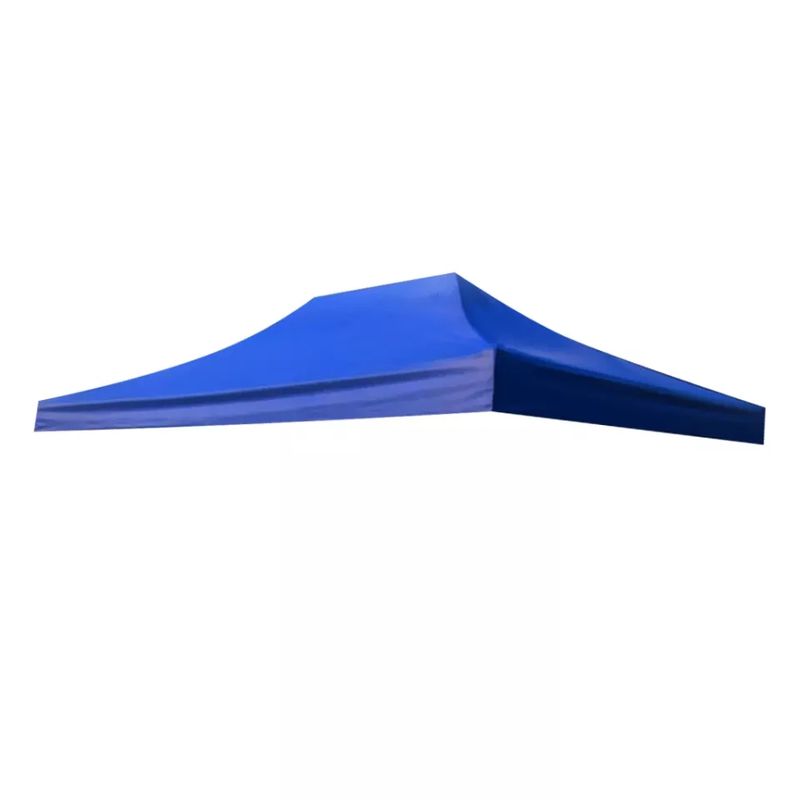 GENERICO - Lona Oxford Engomada Para Toldo Plegable 3x2 MTS Azul Impermeable