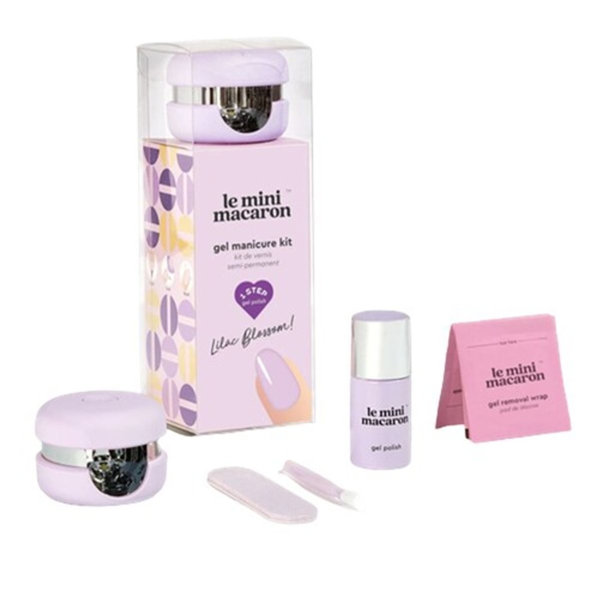 LE MINI MACARON - Kit Manicure Le Mini Macaron - Lilac Blossom