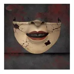 GENERICO - Mascarilla lavable reutilizable cosplay personaje Halloween