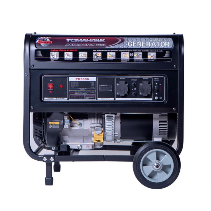 TOMAHAWK POWER - Generador Electrico 5000w Tomahawk TG5000