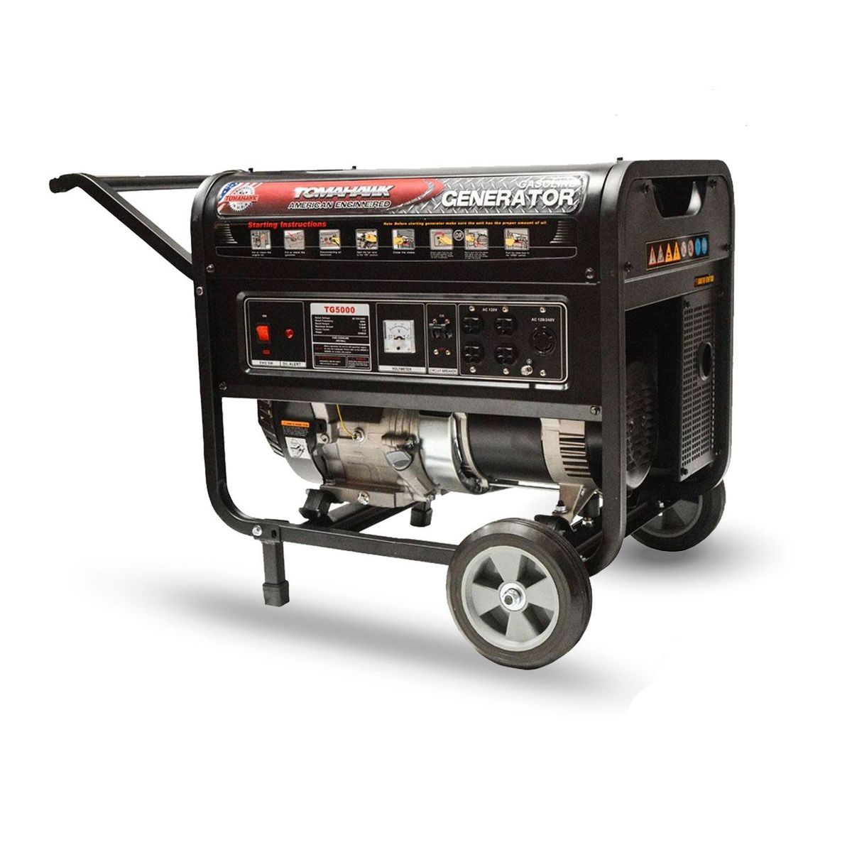 TOMAHAWK POWER - Generador 5Kva Tomahawk Power TG5000E PARTIDA ELECTRICA.