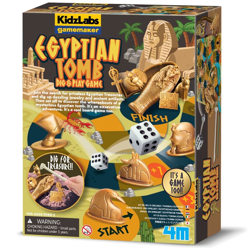4M - Juego  Mesa Momia Egipcia