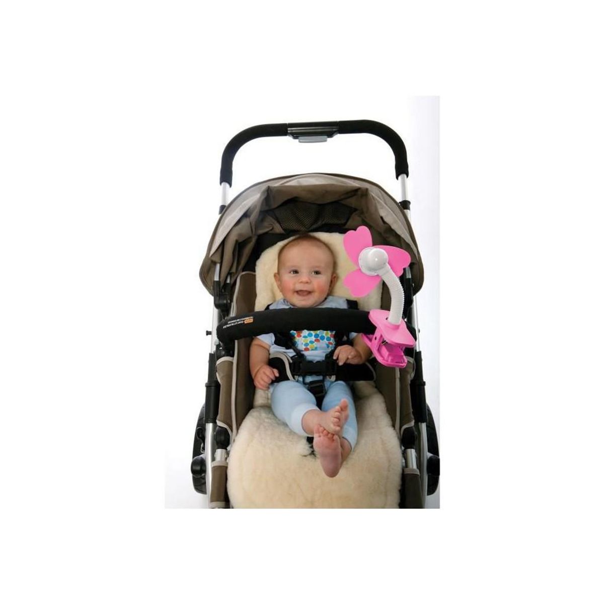 DREAMBABY - Ventilador Clip para Coches Bebés y Mas Rosado 0 Meses