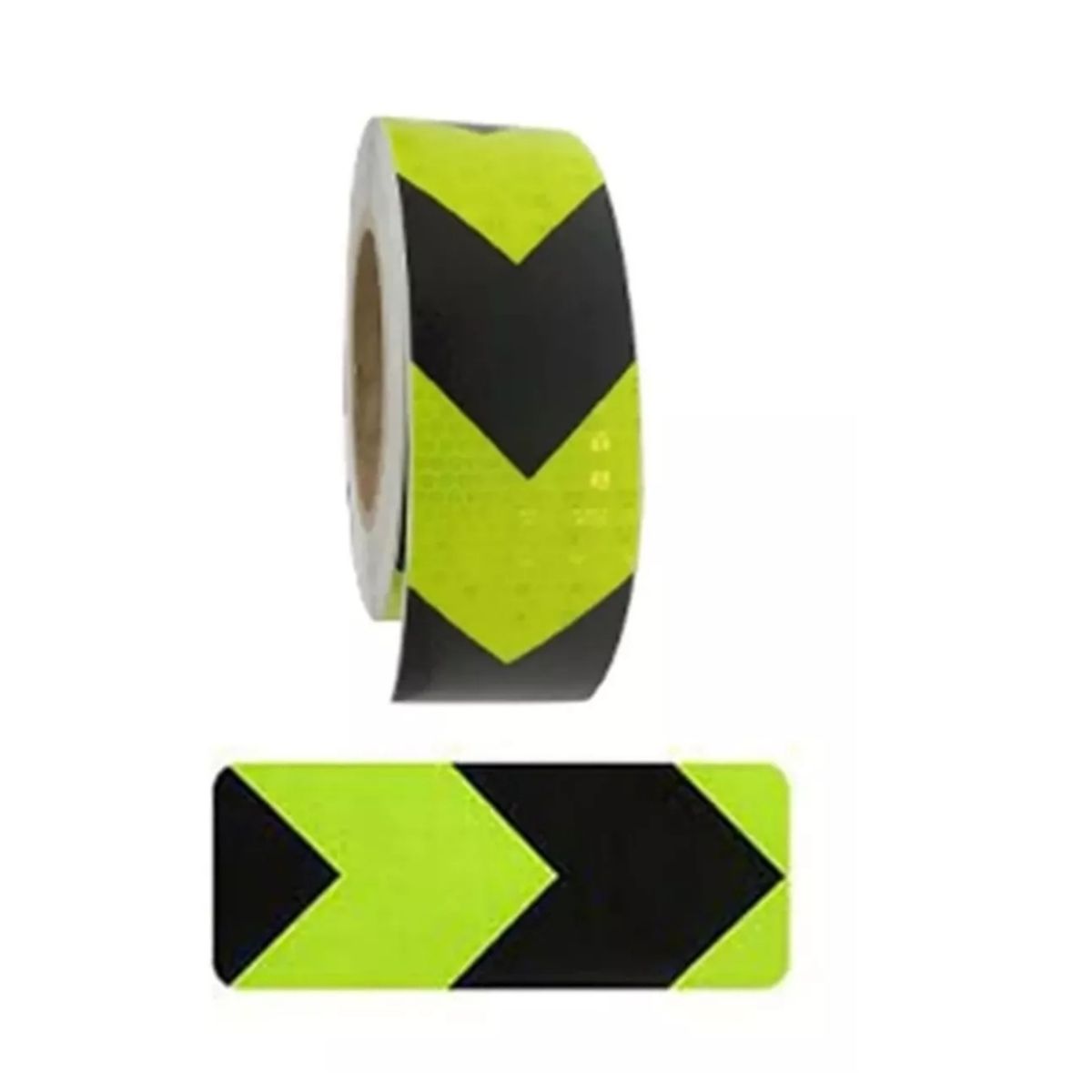 GENERICO - Cinta Reflectante Flecha Advertencia Y Seguridad 5 Cm X 5 M