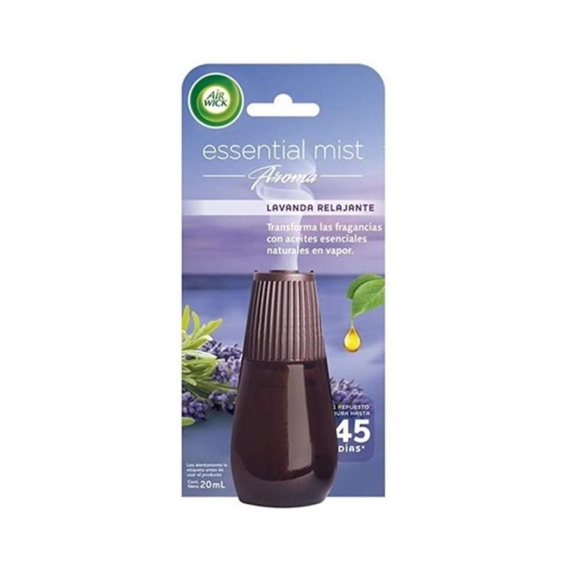 AIRWICK - Difusor De Aromas Essential Mist Repuesto Lavanda Air Wick