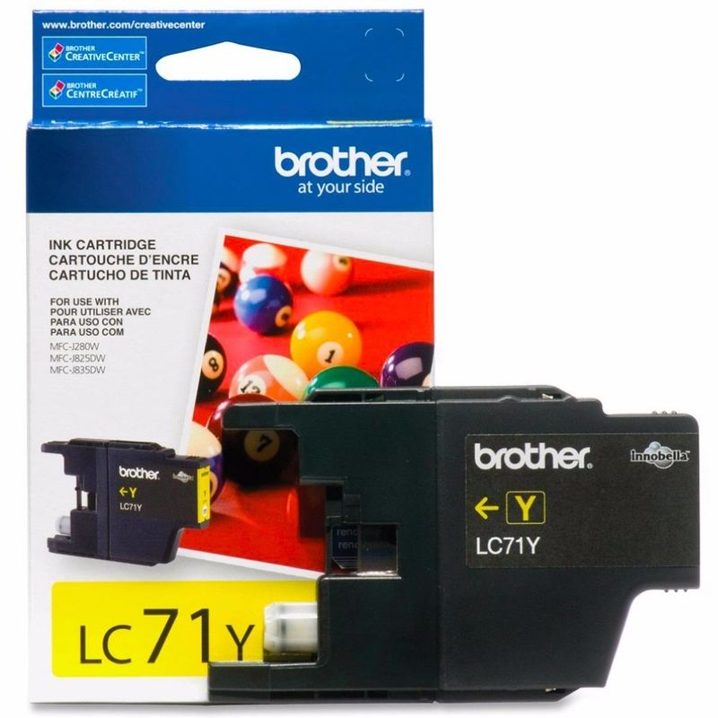 BROTHER - BROTHER Tinta LC-71Y Para 300 Paginas YELLOW BROTHER