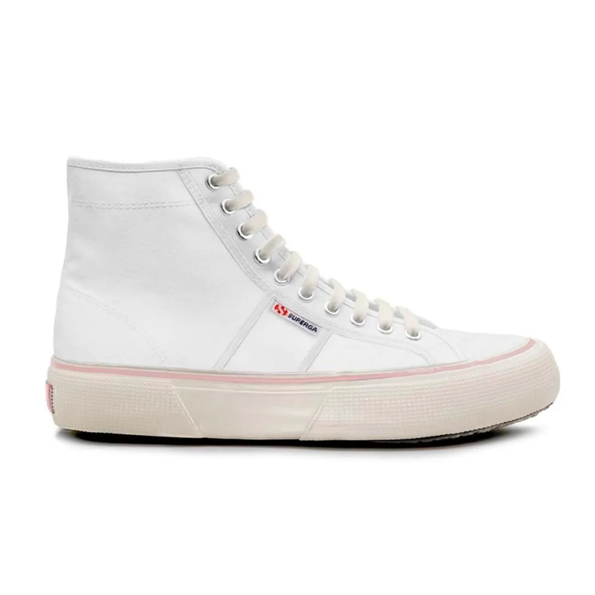 SUPERGA - Zapatilla 2494 Bold White Pink Skin SUPERGA