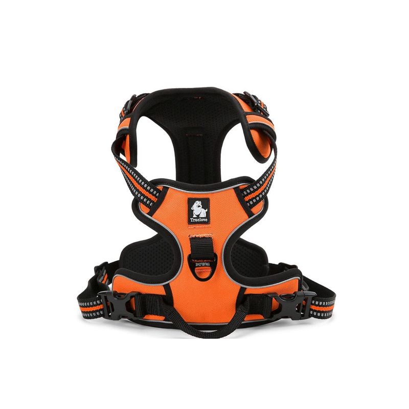 GENERICO - Arnés Antitirones Táctico Perros Truelove Naranja 5651 XL