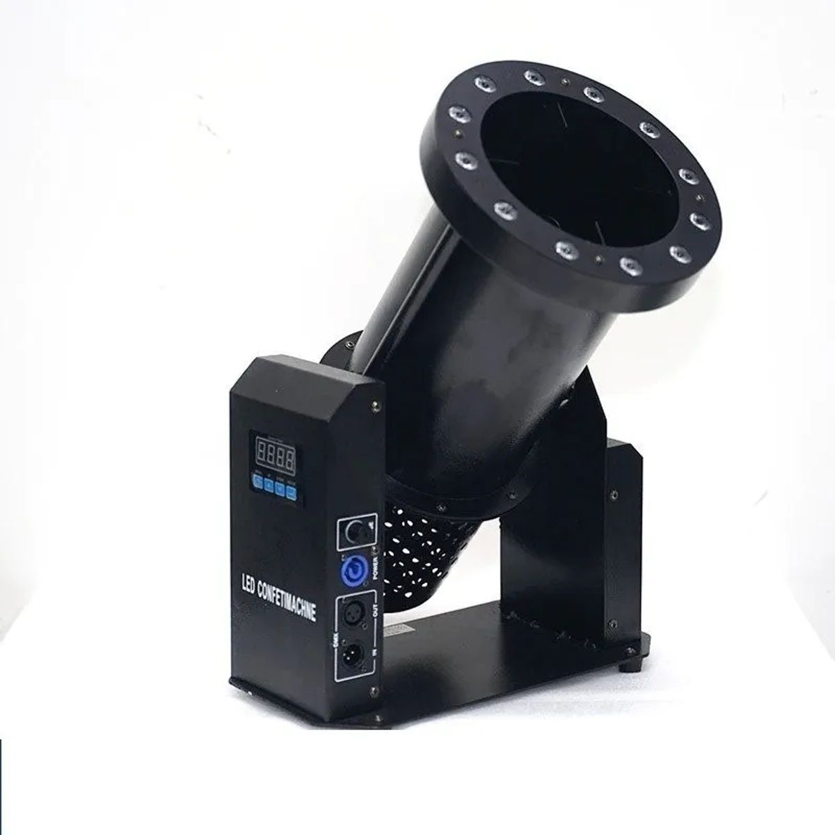 GENERICO - Maquina Lanza Confetti Cañon Dmx Con Luz Led