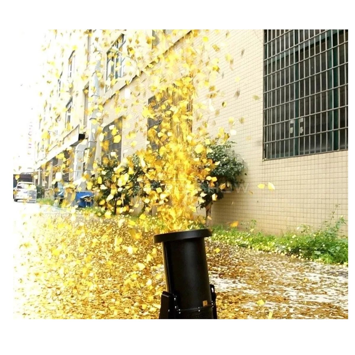 GENERICO - Maquina Lanza Confetti Cañon Dmx Con Luz Led