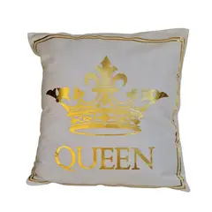 GENERICO - Funda Para Cojin Nordicas - Blanca - Queen 17
