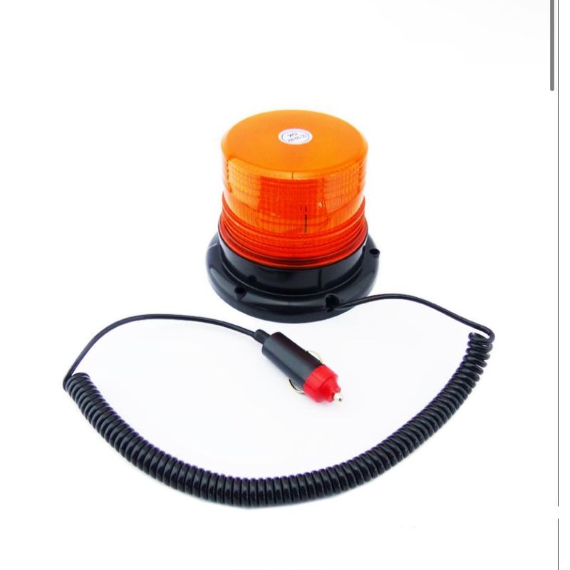 ASTR - BALIZA LED AMBAR CON IMAN 1224VOLT PARA VEHICULO