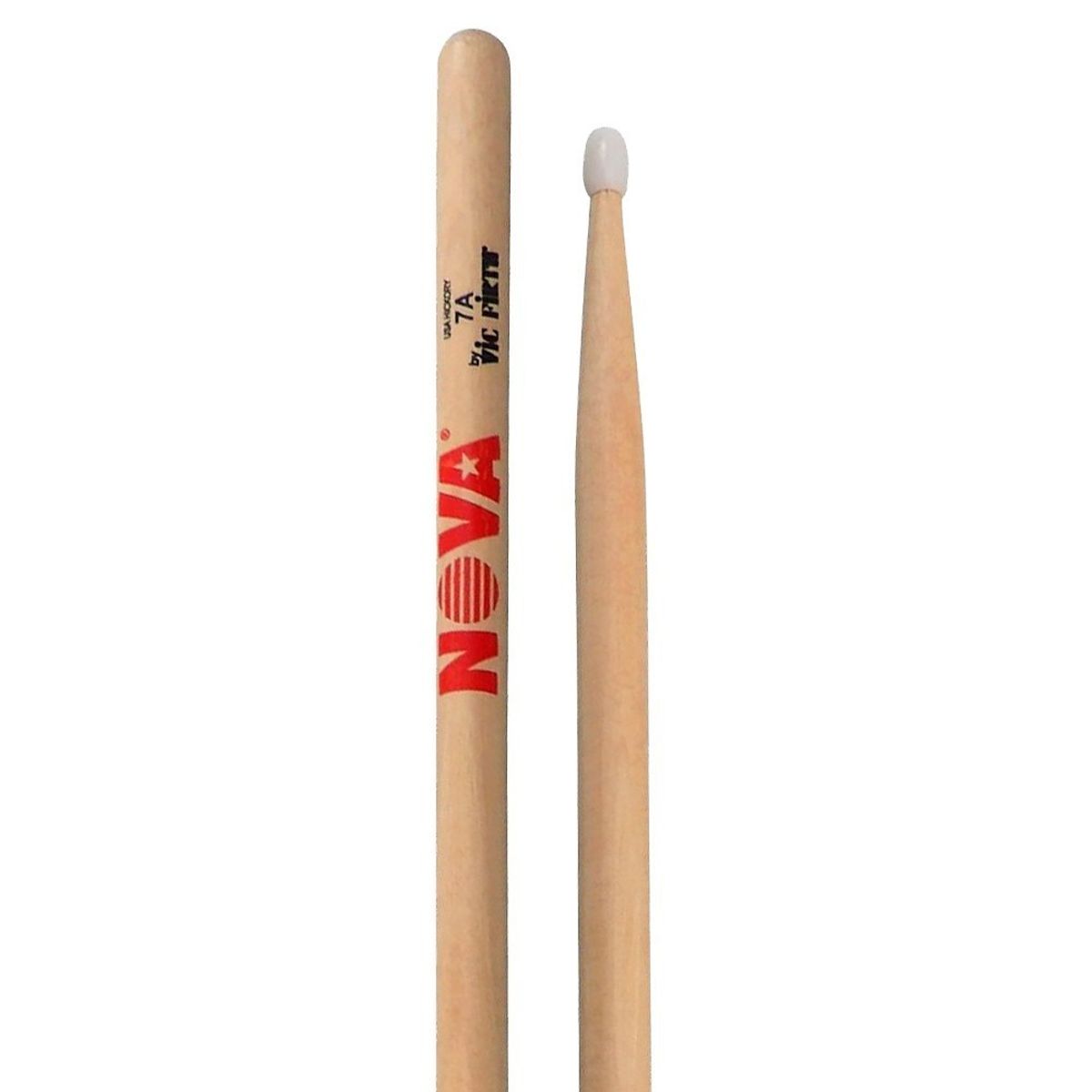 VIC FIRTH - Baqueta Vic Firth 7A Nova Punta de Nylon